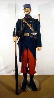 Fantassin français en 1914