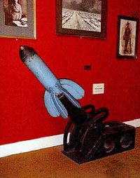 Mortier de 58, avec un projectile