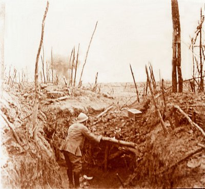 Explosion d'obus